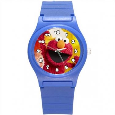 Round Plastic Sport Watch Elmo