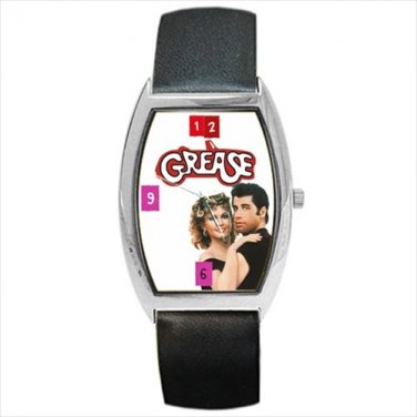 Barrel Style Watch grease John Travolta Olivia Newton-John