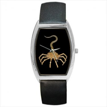 Barrel Style Watch alien xenomorph face hugger facehugger