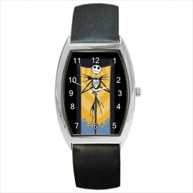 Barrel Style Watch Jack skellington nightmare before christmas