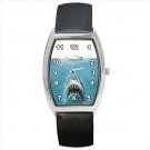 Barrel Style Watch jaws white shark