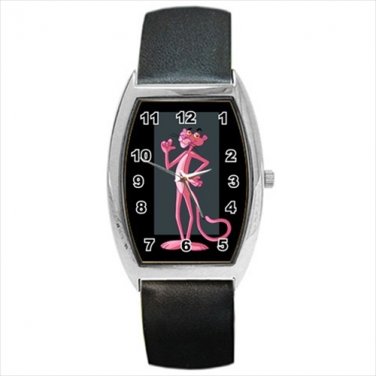 Barrel Style Watch pink panther