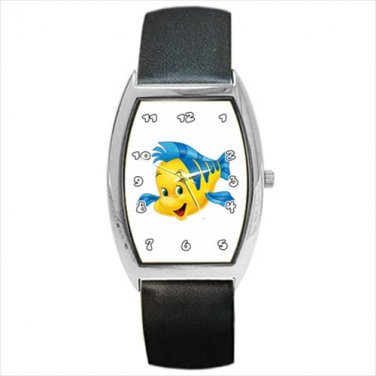 Barrel Style Watch flounder little mermaid