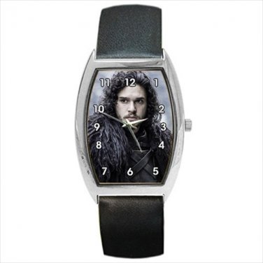 Barrel Style Watch jon snow game of thrones