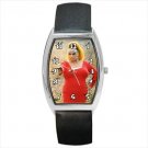 Barrel Style Watch Divine pink flamingo