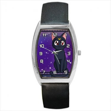 Barrel Style Watch sailor moon luna artemis