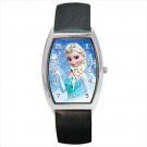 Barrel Style Watch Elsa frozen Olaf snowman
