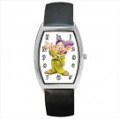 Barrel Style Watch snow white dwarf Dopey
