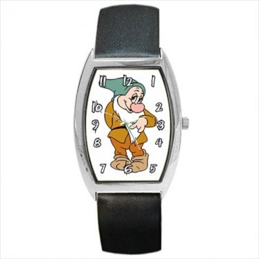 Barrel Style Watch snow white dwarf Bashful