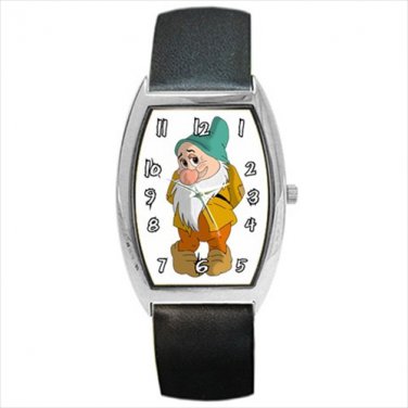 Barrel Style Watch snow white dwarf Bashful