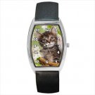 Barrel Style Watch cat kitten