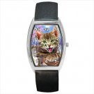 Barrel Style Watch cat kitten