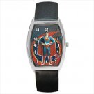 Barrel Style Watch Superman