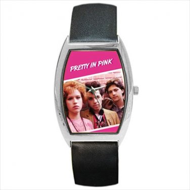 Barrel Style Watch pretty in pink