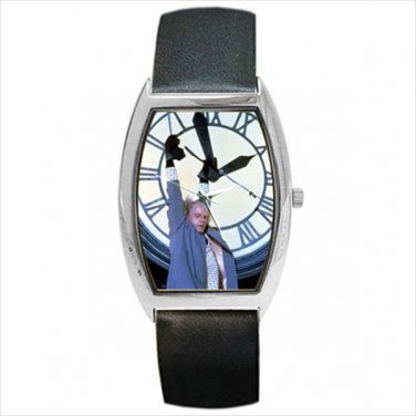 Barrel Style Watch Dr. Emmett Brown back to the future