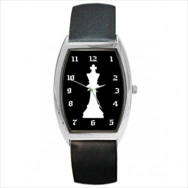 Barrel Style Watch chess king