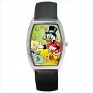 Barrel Style Watch Scrooge Mcduck