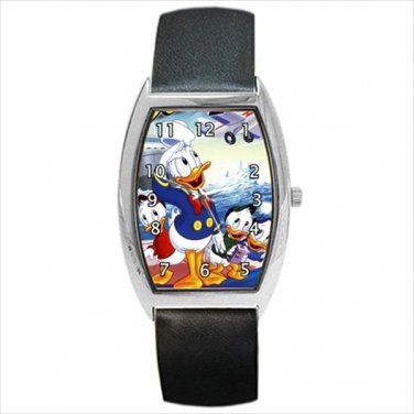 Barrel Style Watch Duck Tales Donald Duck