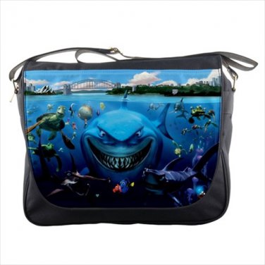 Messenger bag Finding Nemo Dory Turtle ocean Shark