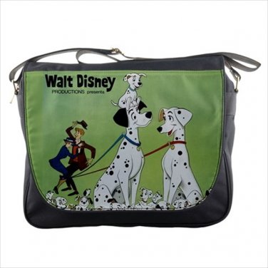 Messenger bag 101 dalmatians hundred and one Pongo Cruella