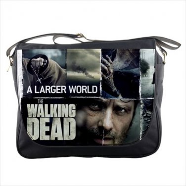 Messenger bag twd walking zombies