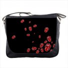 Messenger bag rolling tongues