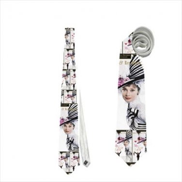 Necktie my fair lady Audrey Hepburn