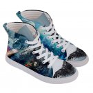 Hi-Top Skate Sneakers game of thrones jon snow daenerys targaryen