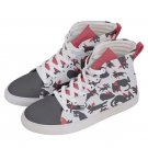 Hi-Top Skate Sneakers Sakamoto Nichijou cat