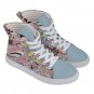 Hi-Top Skate Sneakers Alice in wonderland