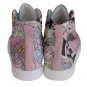 Hi-Top Skate Sneakers Alice in wonderland