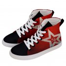 Hi-Top Skate Sneakers hammer and sickle star communism symbol