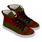 Hi-Top Skate Sneakers Freddy Krueger A Nightmare on Elm Street