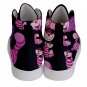 Hi-Top Skate Sneakers Cheshire cat Alice in wonderland