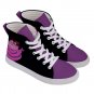 Hi-Top Skate Sneakers Cheshire cat Alice in wonderland