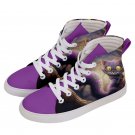 Hi-Top Skate Sneakers Cheshire cat Alice in wonderland