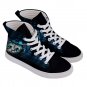 Hi-Top Skate Sneakers Cheshire cat Alice in wonderland