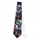 Necktie Creepshow halloween skull skeleton