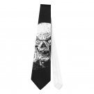 Necktie Creepshow halloween skull skeleton