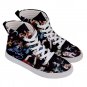 Hi-Top Skate Sneakers Elvis Presley Men&Acirc;&acute;s Women&Acirc;&acute;s size