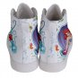 Hi-Top Skate Sneakers Little mermaid Ariel Men&Acirc;&acute;s Women&Acirc;&acute;s size