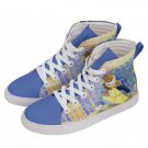 Hi-Top Skate Sneakers Beauty and the Beast Bella Men´s Women´s size