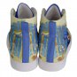 Hi-Top Skate Sneakers Beauty and the Beast Bella Men&Acirc;&acute;s Women&Acirc;&acute;s size