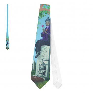 Necktie Haunted Mansion Stretching Portrait Tombstone