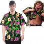 Men's Hawaii Pocket Shirt chunk goonies shuffle truffle look-a-like cosplay READ the DESCRIPTION