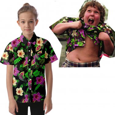 Kid's shirt as Chunk from the goonies cosplay carnaval halloween desguise READ the DESCRIPTION