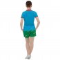 Women's mesh tee and shorts set as Charles Chuckie Finster Rugrats cosplay costume