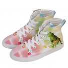 Hi-Top Skate Sneakers Kermit muppet frog Men´s Women´s size