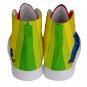 Hi-Top Skate Sneakers Cookie moster Men&Acirc;&acute;s Women&Acirc;&acute;s size