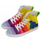 Hi-Top Skate Sneakers Cookie moster Men´s Women´s size